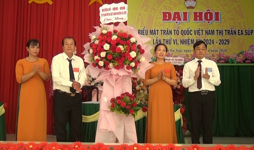 Đại hội Mặt trận Tổ quốc Việt Nam thị trấn Ea Súp khóa VI nhiệm kỳ 2024-2029